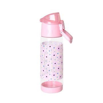 RICE Gobelet avec fonction paille - Fleur - 500 ml. - Rosa