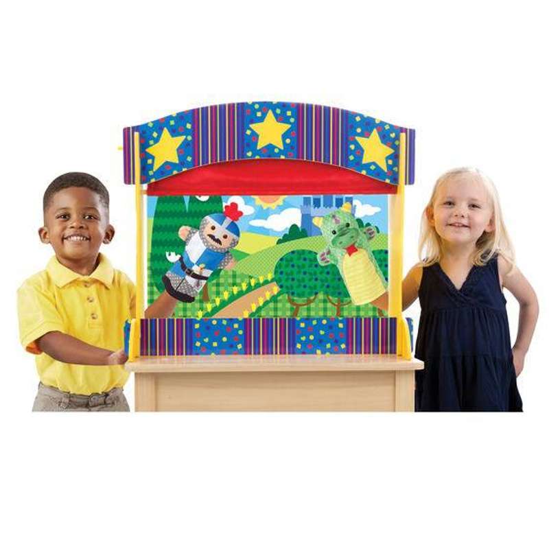 Melissa & Doug Puppet theater for the table 