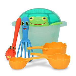 Melissa & Doug Conjunto de utensílios de areia 