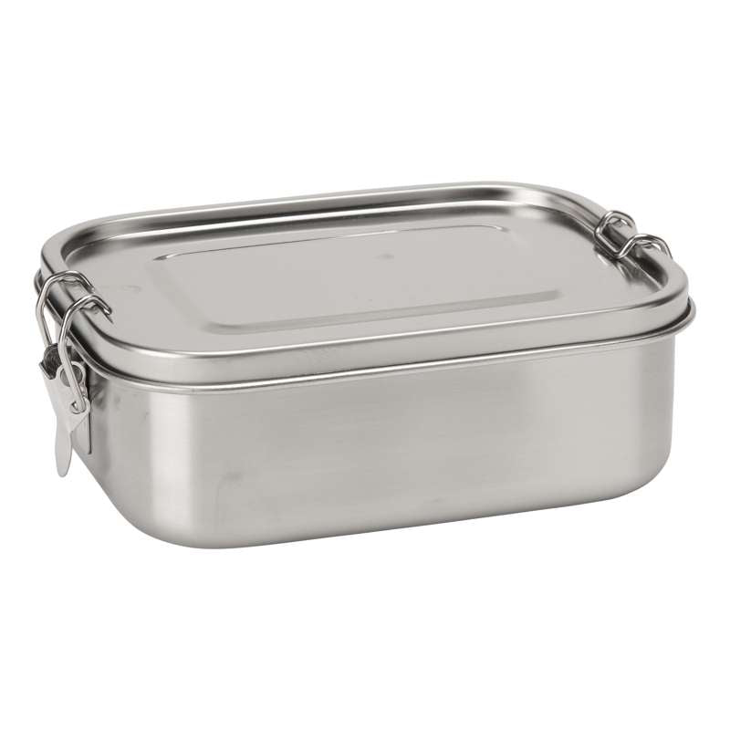 HAPS Nordic Lunchbox - Stainless Steel with Divider - Steel 
