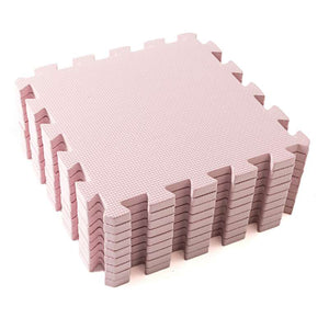 Kid'oh puzzle habszivacs játszószőnyeg - 9 brikker - Dusty Rose
