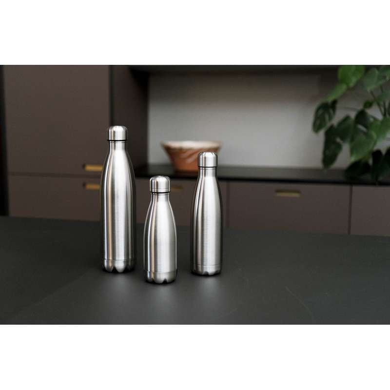 Pulito PureDrinkBottle Termosflaske - Rustfritt Stål - 500ml 