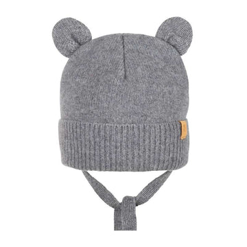 Pure Pure Baby Beanie - Κασμίρ - Γκρι σχιστόλιθο