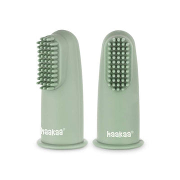 Haakaa Fingert toothbrush - Pea Green 