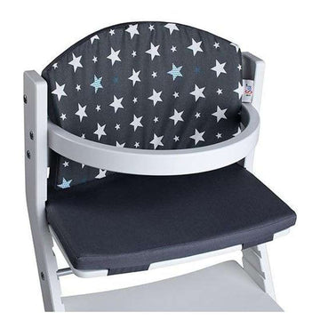 Tissi Back and seat cushion for TISSI high chair grå star 