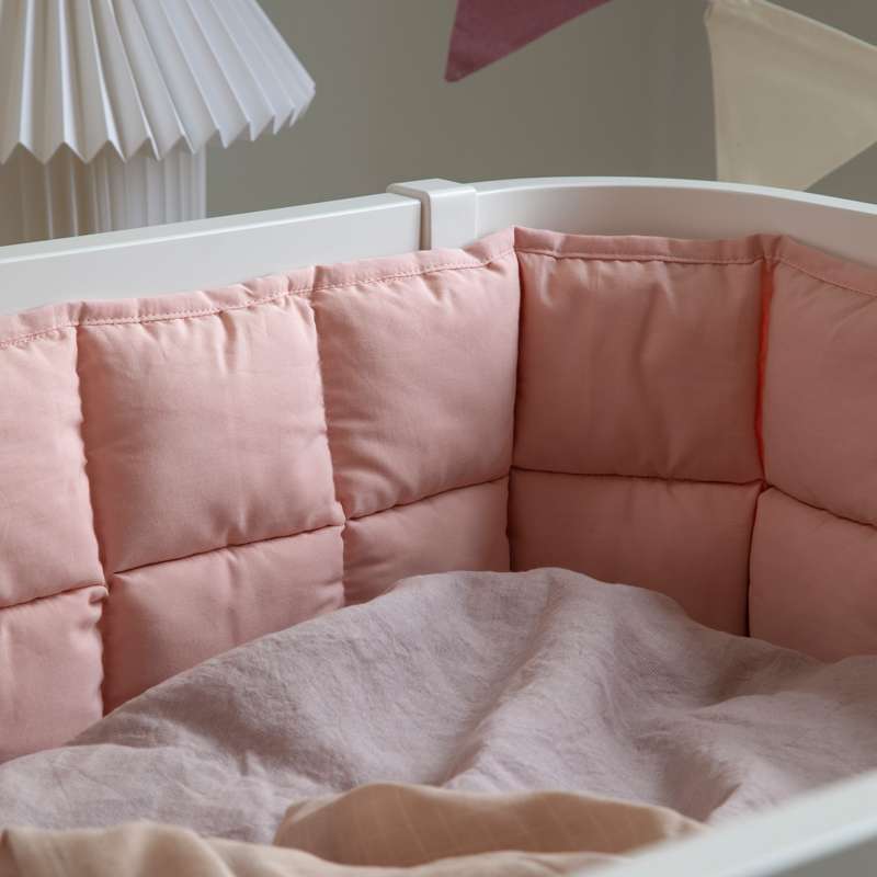 Sebra Bed bumper - Kapok - Blossom Pink 