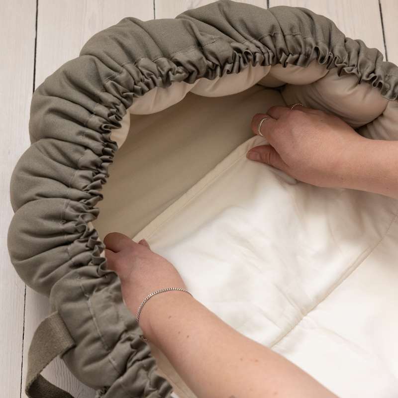 Sebra Wadenlagen - Babynest - Mondlicht Beige 