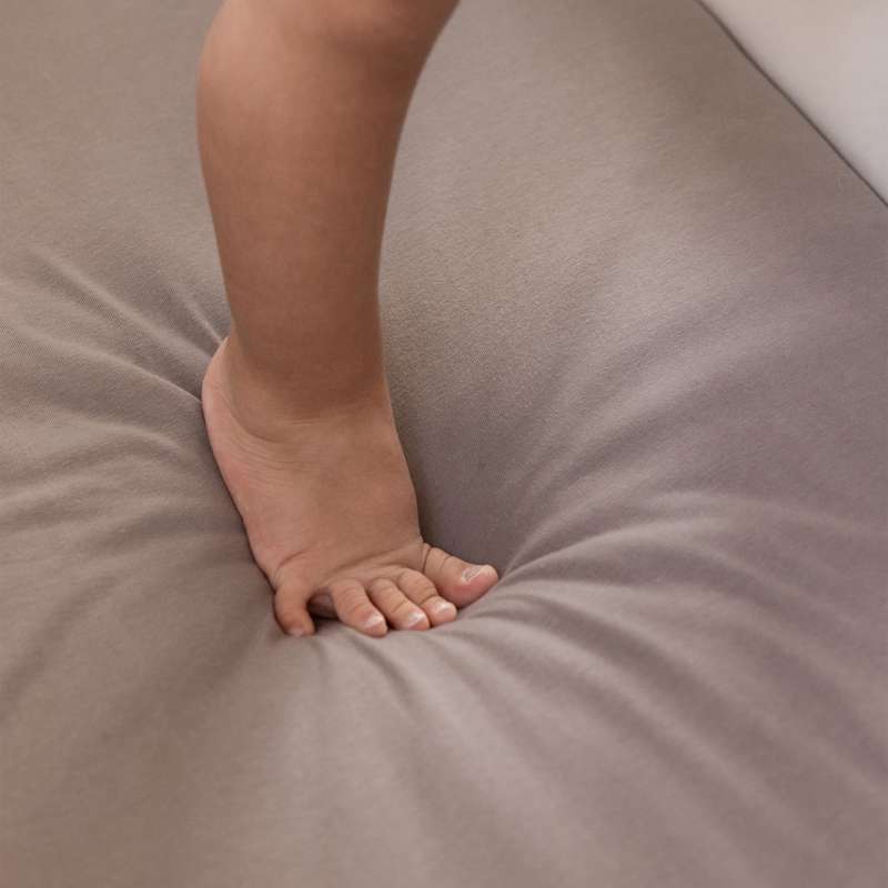 Sebra Τζέρσεϊ Σεντόνι - 70x120 εκ. - Μωρό - Jetty Μπεζ 