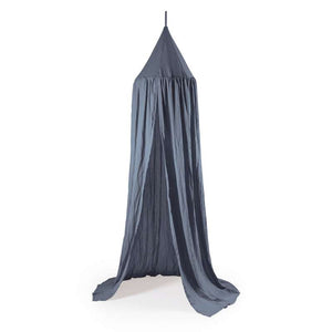 Sebra Bed canopy - Dobby woven - Forest Lake Blue 