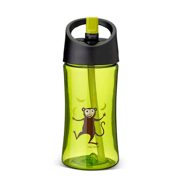 Carl Oscar Kids Water Bottle - 0.35L - Monkey (Lime) 