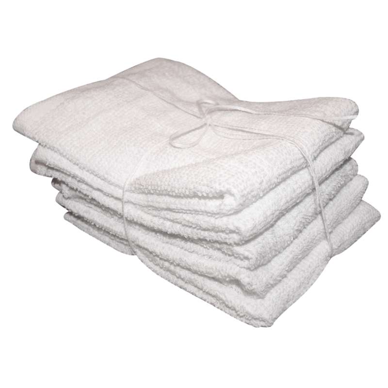 Oopsy 5-pack Wash Cloths - White 