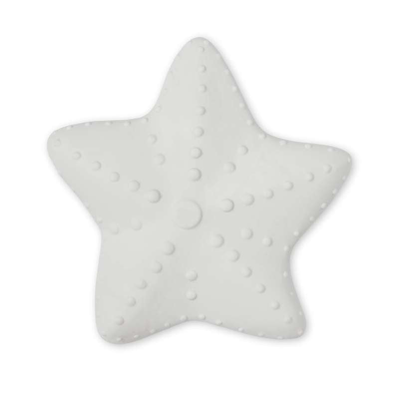 Cam Cam Copenhagen Starfish Teething Ring - Classic Grey 