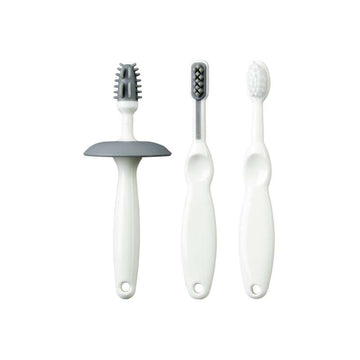 Mininor Toothbrush set - Gray/White 