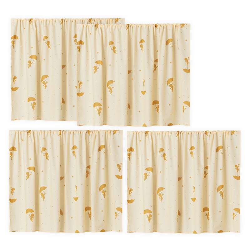 Hoppekids Ole Lukoie Curtain for Mid sleeper bed - Yellow 