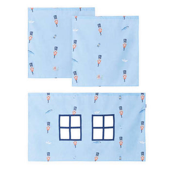 Hoppekids Tin Soldier Curtain for Mid sleeper bed (More Sizes) 