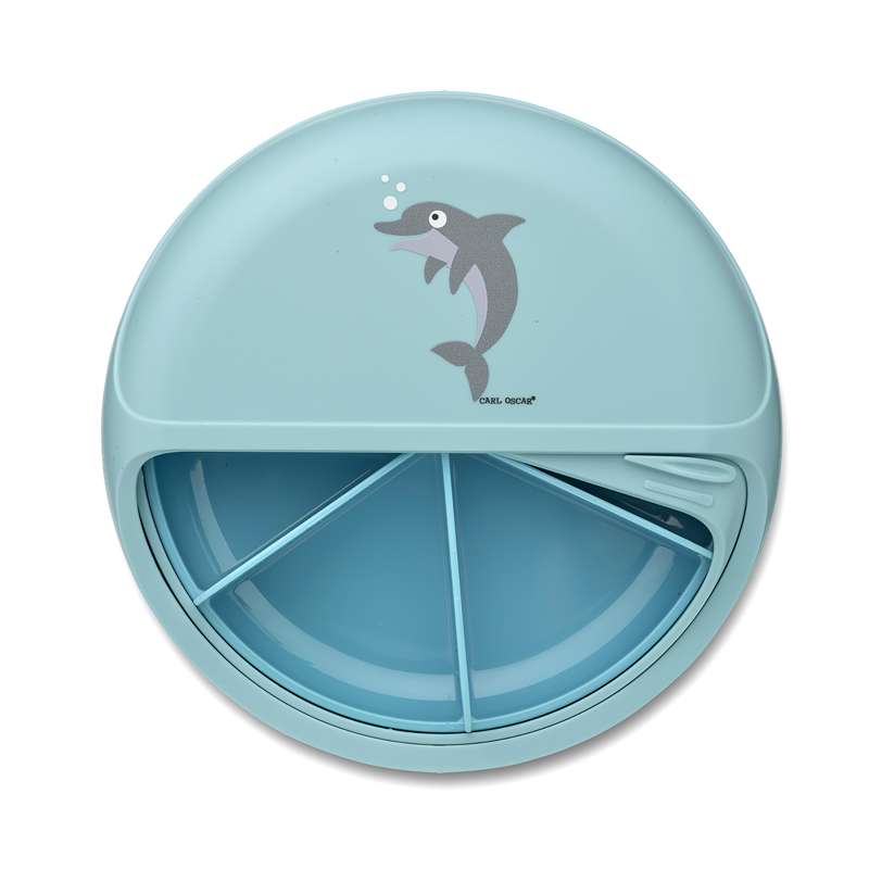 Carl Oscar SnackDISC - Kids - Dolphin - Light Blue 
