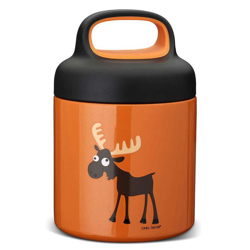 Carl Oscar LunchJar Thermos Container - 0.3L - Elk (Orange) 