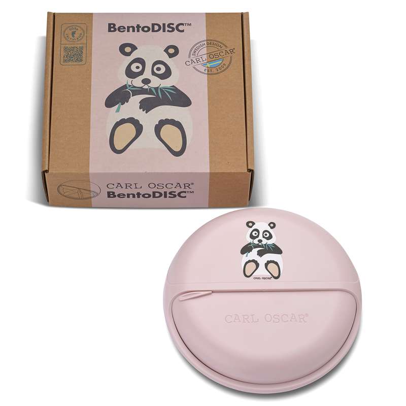 Carl Oscar BentoDISC - Niños - Panda - Rosa 