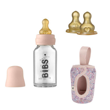 BIBS Fľaša Bundle - Č. 10 - Malá - Blush/Eloise 
