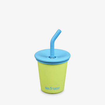 Klean Kanteen Kid's Cup with Sippy and Straw Lid - 296ml - Juicy Pear 