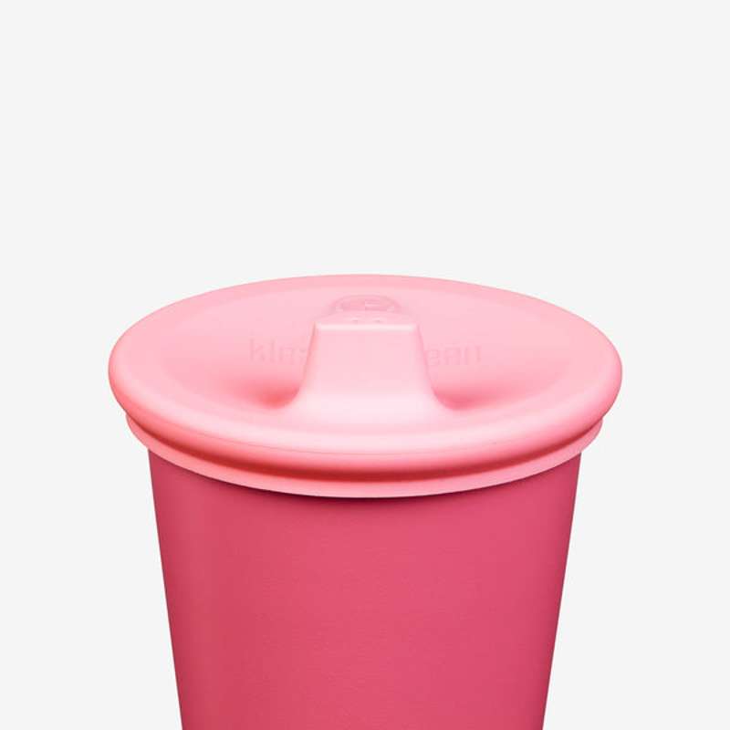 Klean Kanteen Kid Cup Sippy Lid for 296ml Cup - 2-Pack - Pink/Tie Dye 