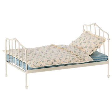 Maileg Bed - Miniature - Blue 