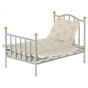 Maileg Vintage Bed - Mouse - Mint 