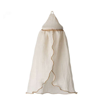 Maileg Bed canopy - Miniature - Cream 