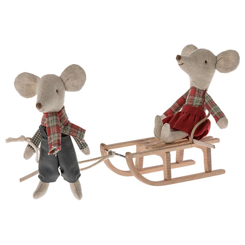 Maileg Sled - Mouse 