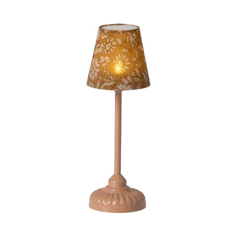 Maileg Floor lamp - Mouse - Dark Powder 