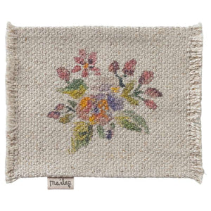 Maileg Teppich - Blumen - Klein - Maus und Miniatur 