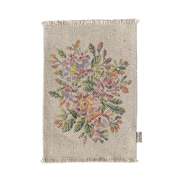 Maileg Tapis - Fleurs - Moyen - Souris et Miniature 