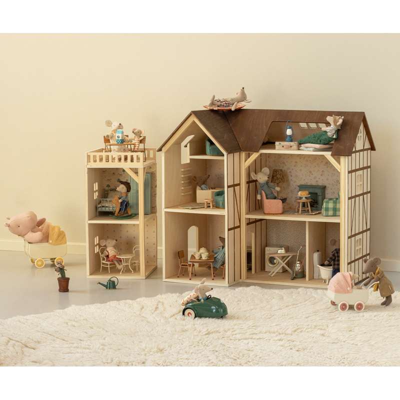 Maileg Adesivos de Papel de Parede para Mouse Hole Farmhouse - Anexo - 3 pcs. 