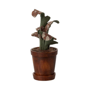 Maileg Pot avec plante - Souris et miniature