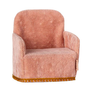 Maileg Foldable Chair - Mouse - Rosa 