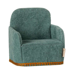 Maileg Sammenleggbar Stol - Mus - Mint 