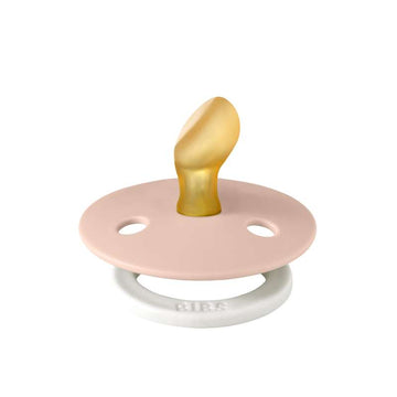 Bibs Anatomisk Colour Smokk - str. 1 - naturgummi - GLOW - Blush 