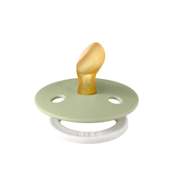 Bibs Anatomischer Colour Schnuller - Gr. 1 - Naturkautschuk - GLOW - Weiser 