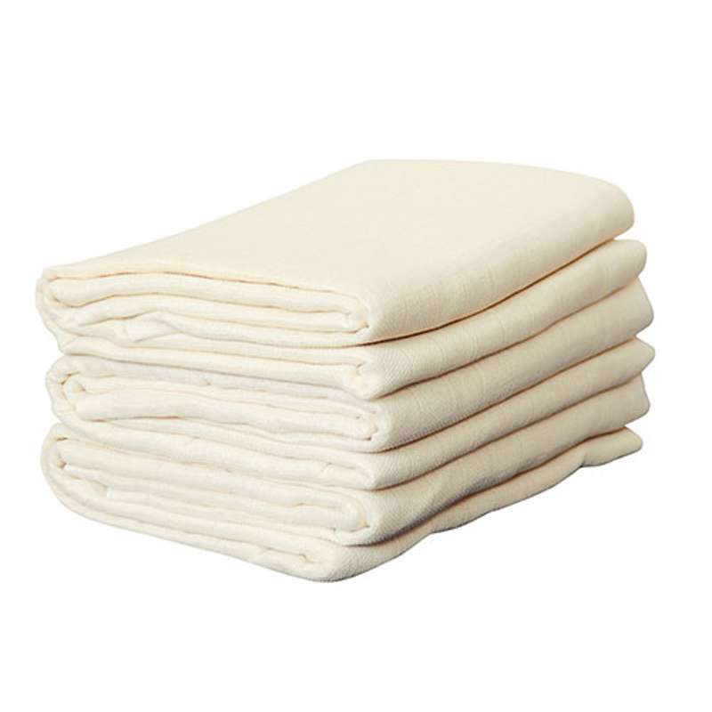 Disana Muslin Cloths - 10 pcs. - 80x80cm. - Natural 