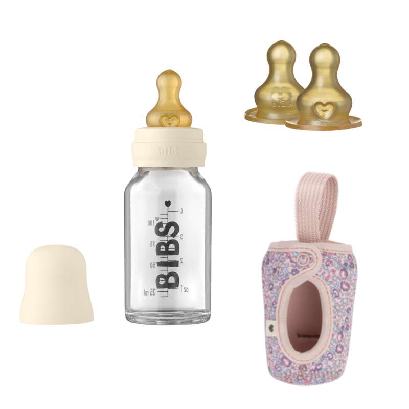 BIBS Fles Bundle - No11 - Klein - Ivoor/Eloise Blush 