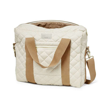 Cam Cam Copenhagen Diaper bag - Medium - OCS - Classic Stripes Camel 