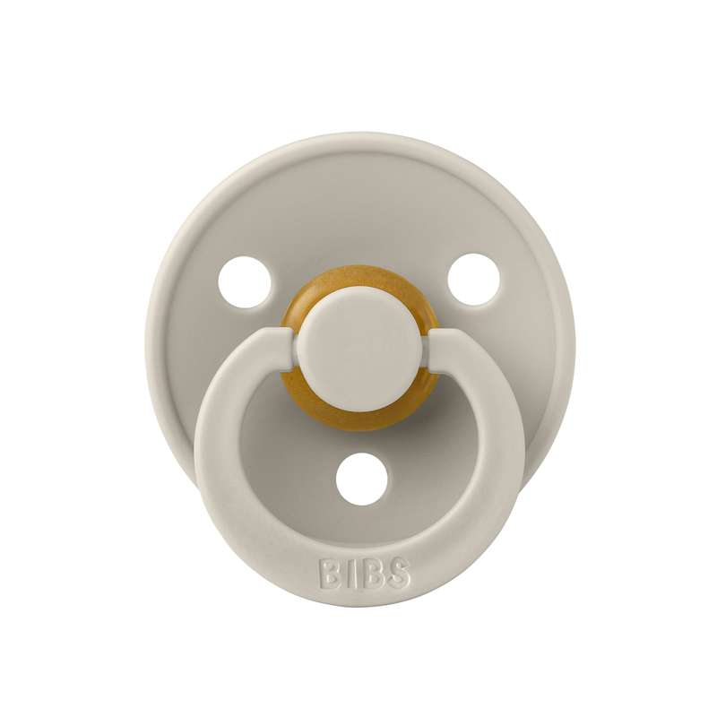 BIBS Symmetrische Kleur Sut - mt. 1 - natuurrubber - Zand 