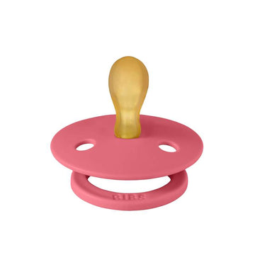 BIBS Symmetrische Kleur Sut - mt. 1 - natuurrubber - Koraal 