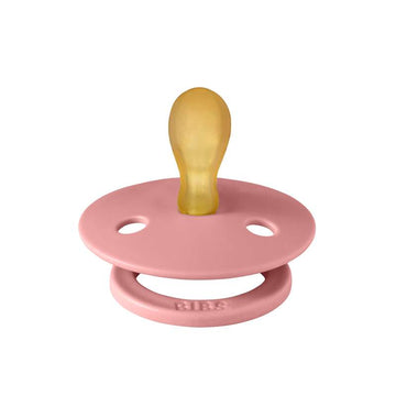 BIBS Sut cu culoare simetrică - măr. 1 - cauciuc natural - Roz prăfuit 