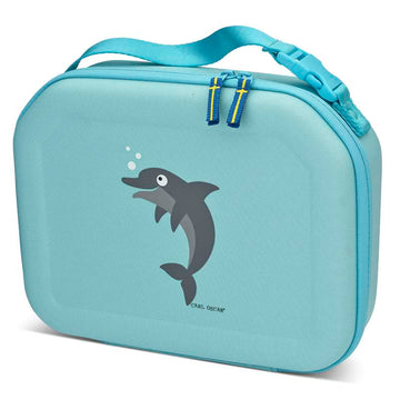 Carl Oscar Borsa frigo Pack n' Snack - Delfino - Chiaro Blu 