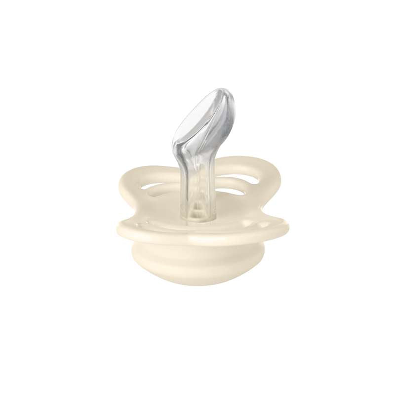 Bibs Couture Pacifier - sz. 1 - Silicone - Ivory 