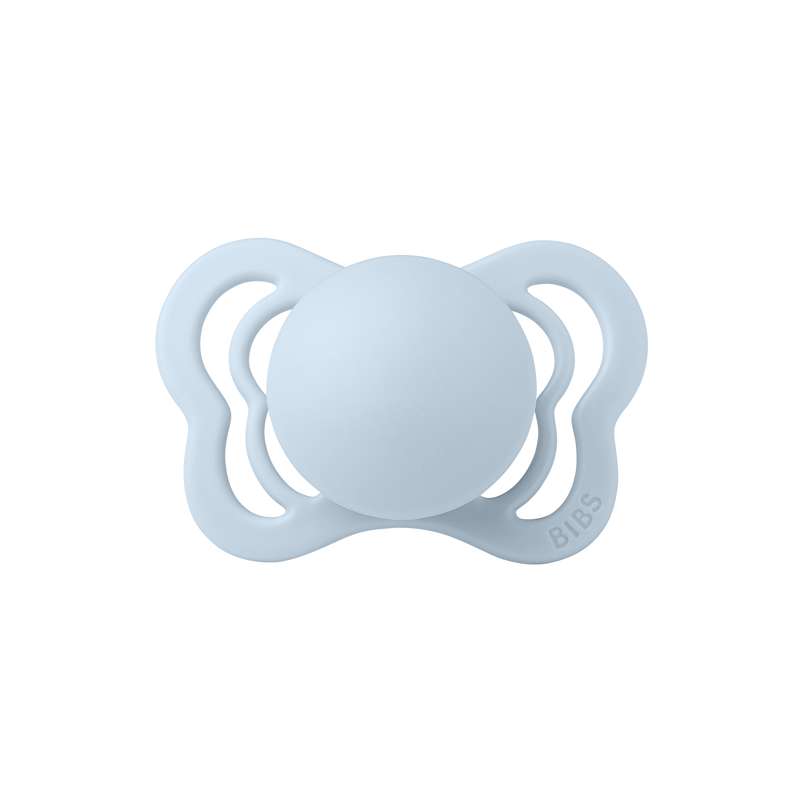 Bibs Couture Schnuller - Gr. 1 - Silikon - Babyblau 