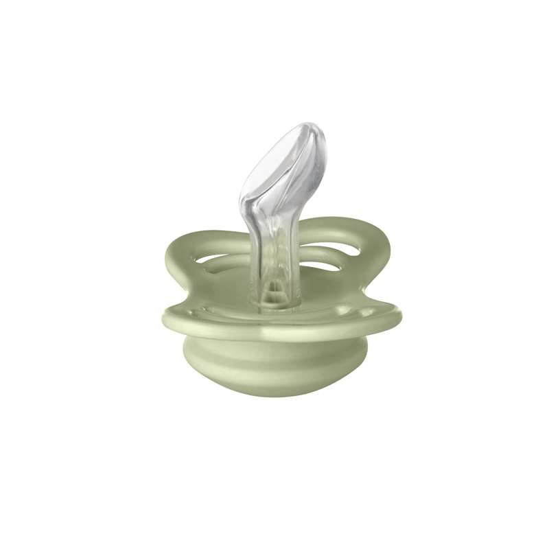 Sucette Bibs Couture - t. 1 - Silicone - Sauge 