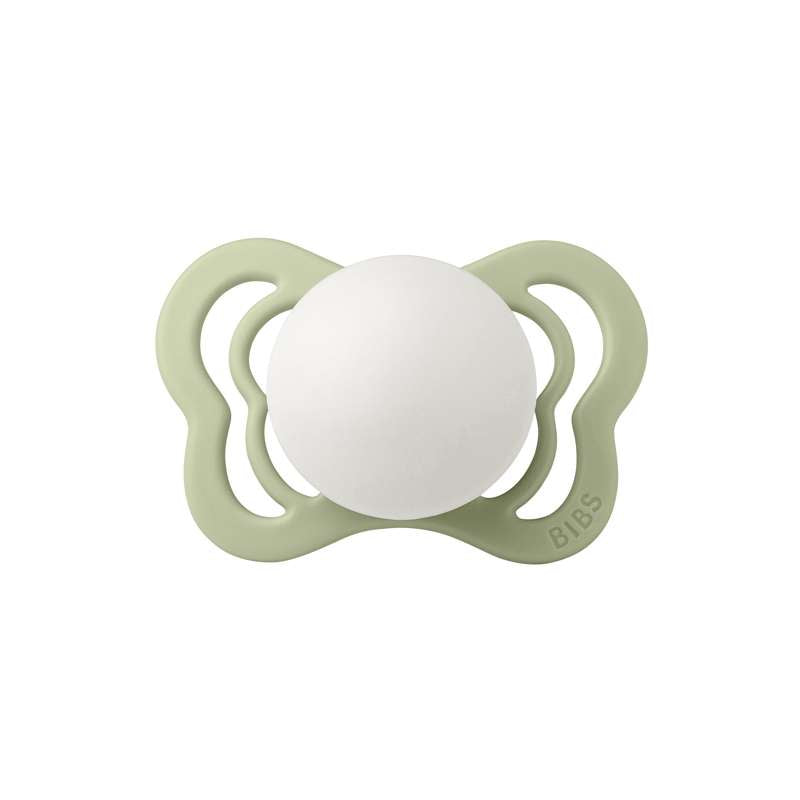 Bibs Couture Schnuller - Gr. 1 - Silikon - GLOW - Salbei 