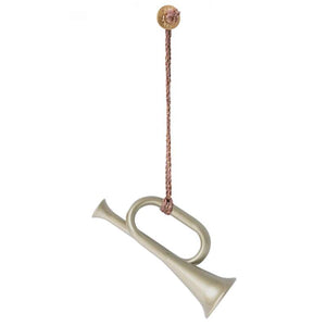 Maileg Ornament świąteczny z metalu - Bambi - Grå (9 cm.) 